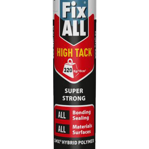 Soudal Fix All High Tack White 290ml Pack of 3