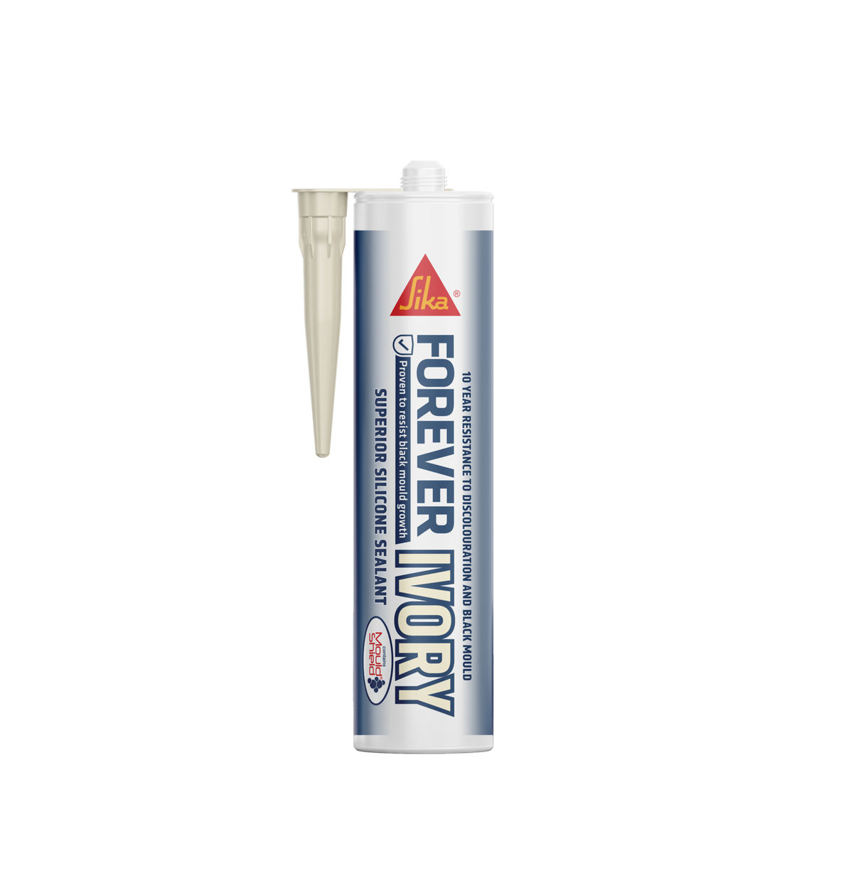 Sika Forever Ivory Silicone Sealant 295ml