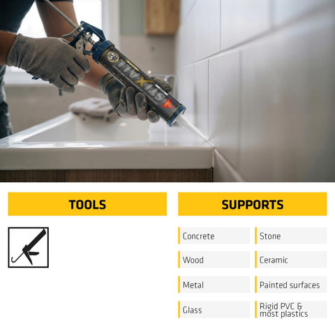 Sika Stixall Ultra Adhesive & Sealant Anthracite 300ml