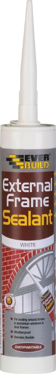 Everbuild External Frame Sealant White 290ml