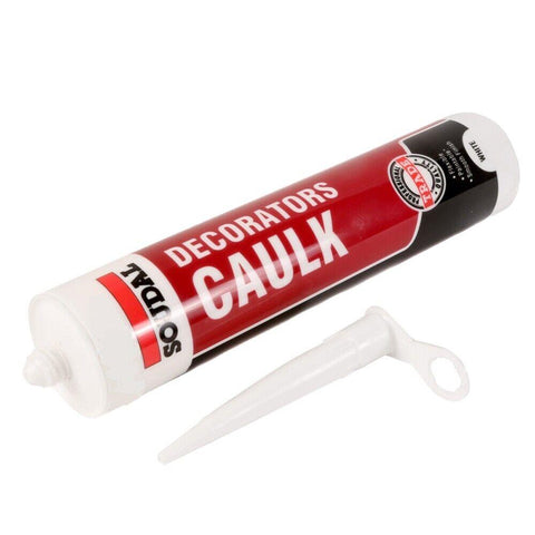 Soudal Decorators Caulk White 290ml