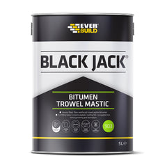 Everbuild Black Jack 903 Bitumen Trowel Mastic 5 Litre