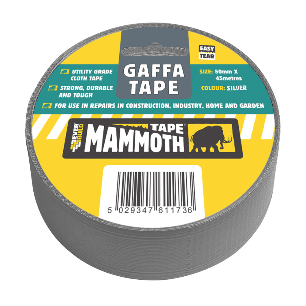 Everbuild Mammoth Gaffa Tape - 50mm x 45m