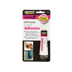 Everbuild Stick2 All Purpose Clear Adhesive - 30ml