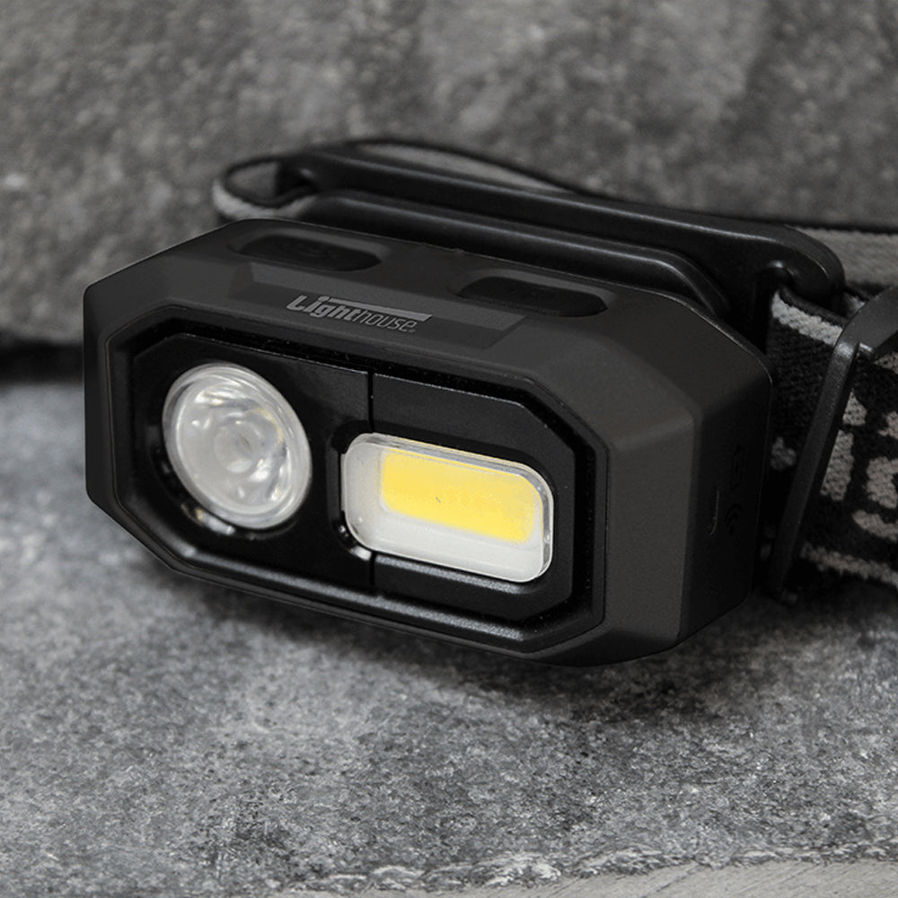 Lighthouse Elite LED Sensor Rechargeable Headlight