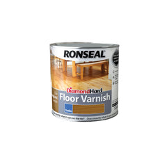 Ronseal Diamond Hard Floor Varnish - Satin 2.5L