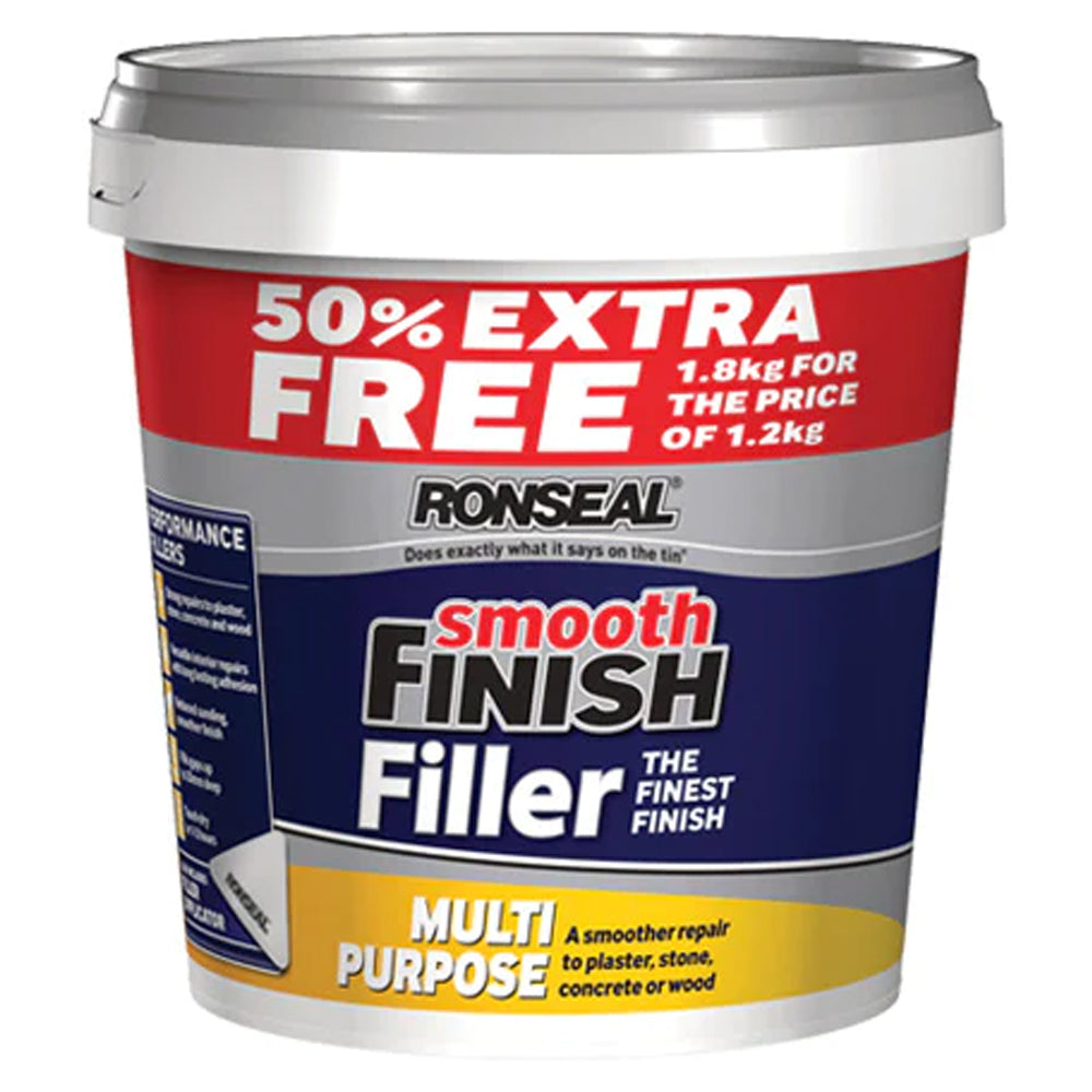 Ronseal Multi Purpose Smooth Finish Filler - White