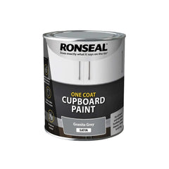 Ronseal One Coat Cupboard Melamine & MDF Paint - Satin 750ml