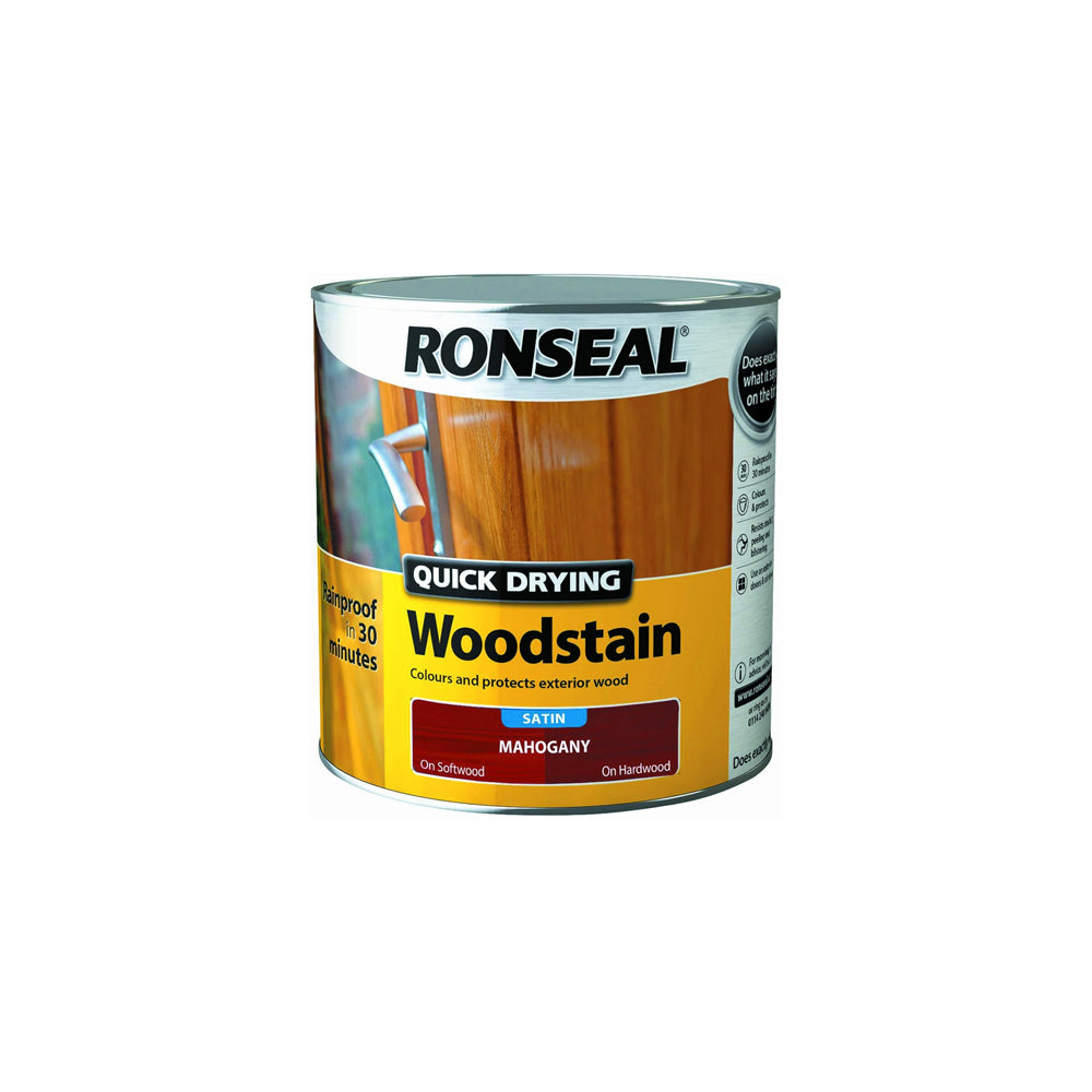 Ronseal Quick Drying Woodstain - Satin