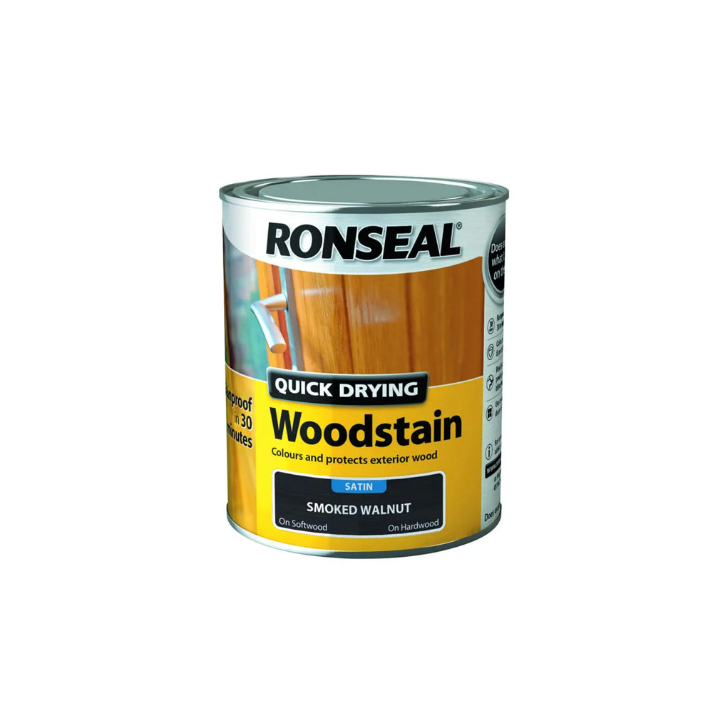 Ronseal Quick Drying Woodstain - Satin