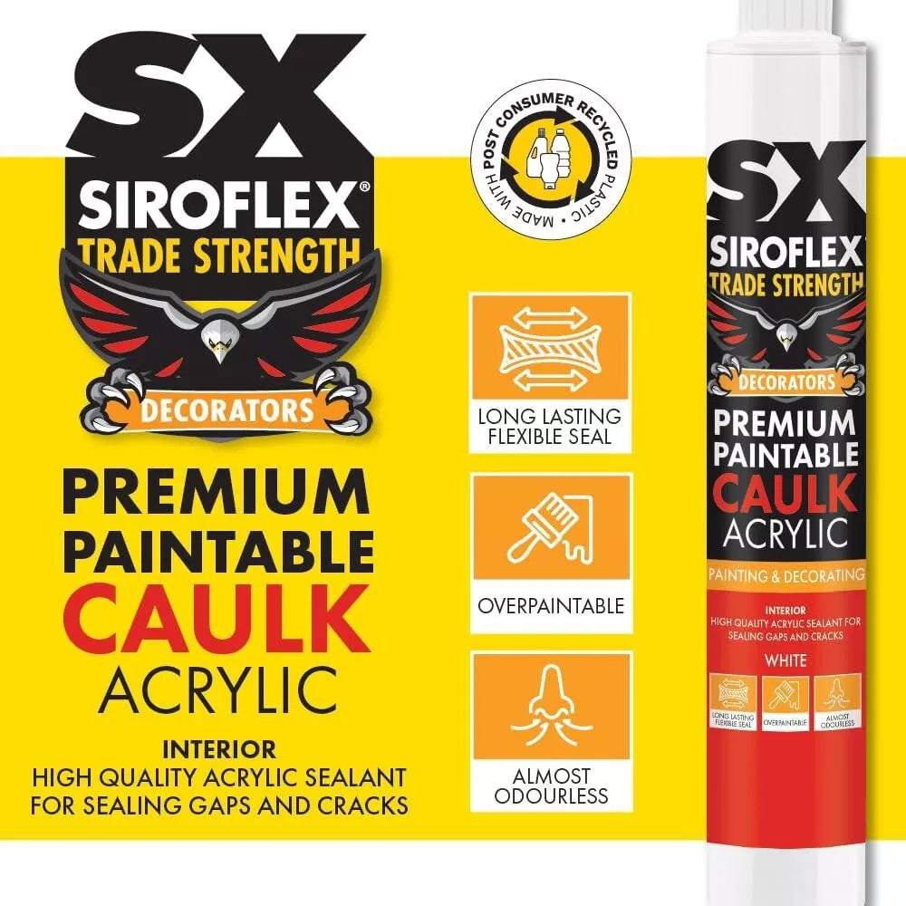 Siroflex Painters Caulk-It - White 380ml