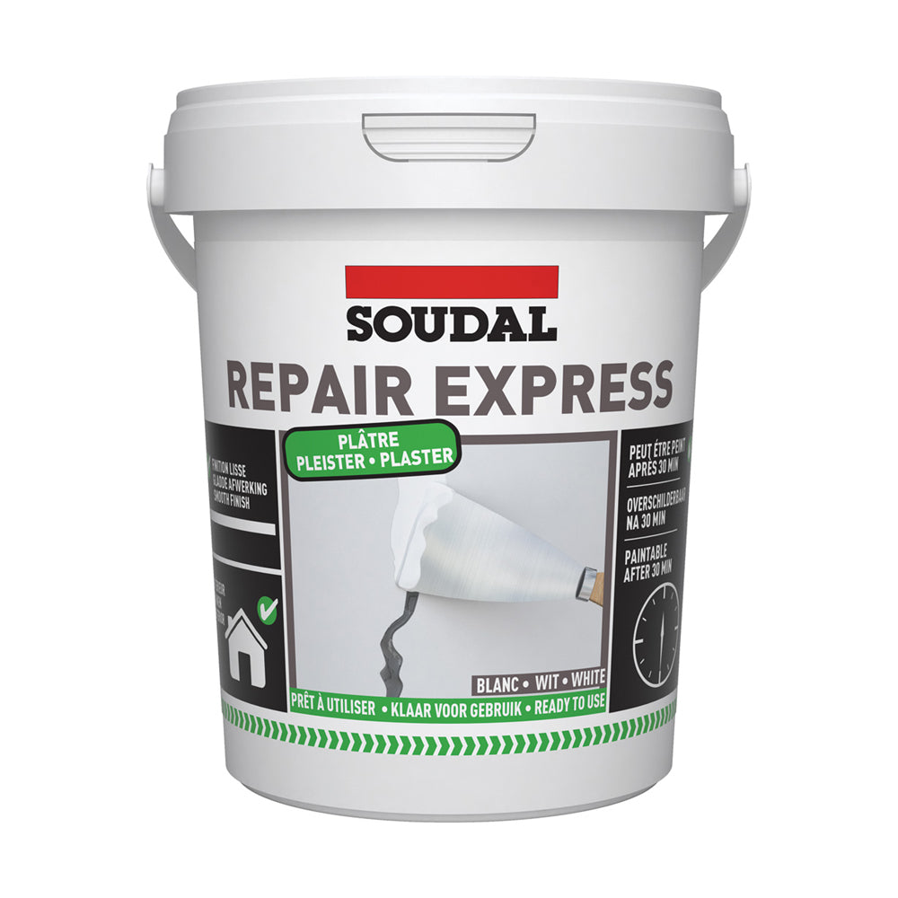 Soudal Repair Express Plaster - White