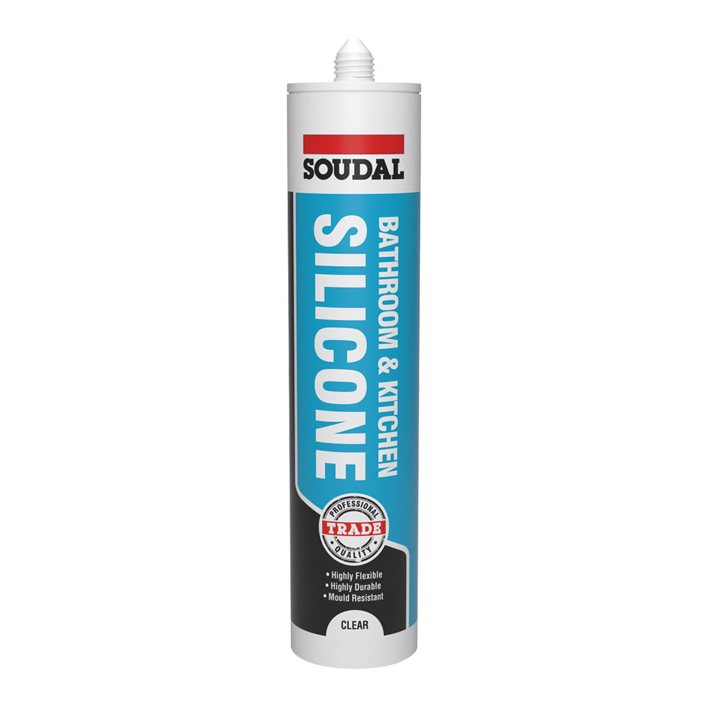 Soudal Bathroom & Kitchen Silicone - 290ml