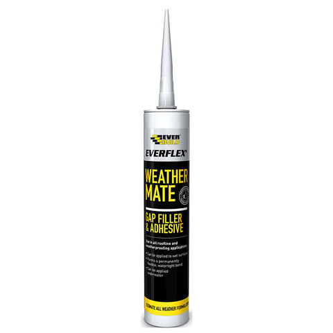 Everflex Weather Mate Gap Filler & Adhesive White 295ml