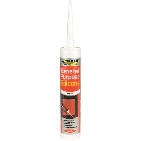 Everbuild General Purpose Silicone Clear 280ml