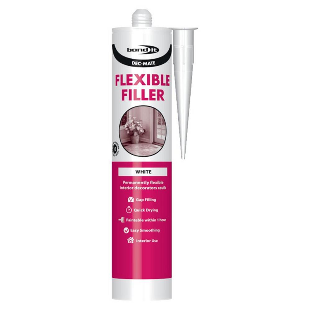 Bond It Dec-Mate Flexible Filler White EU4