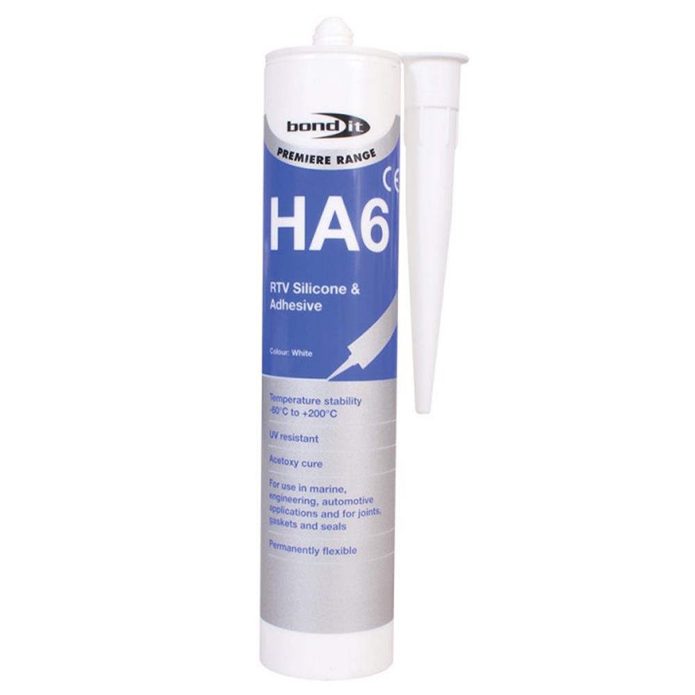 Bond It HA6 RTV Silicone White 310ml