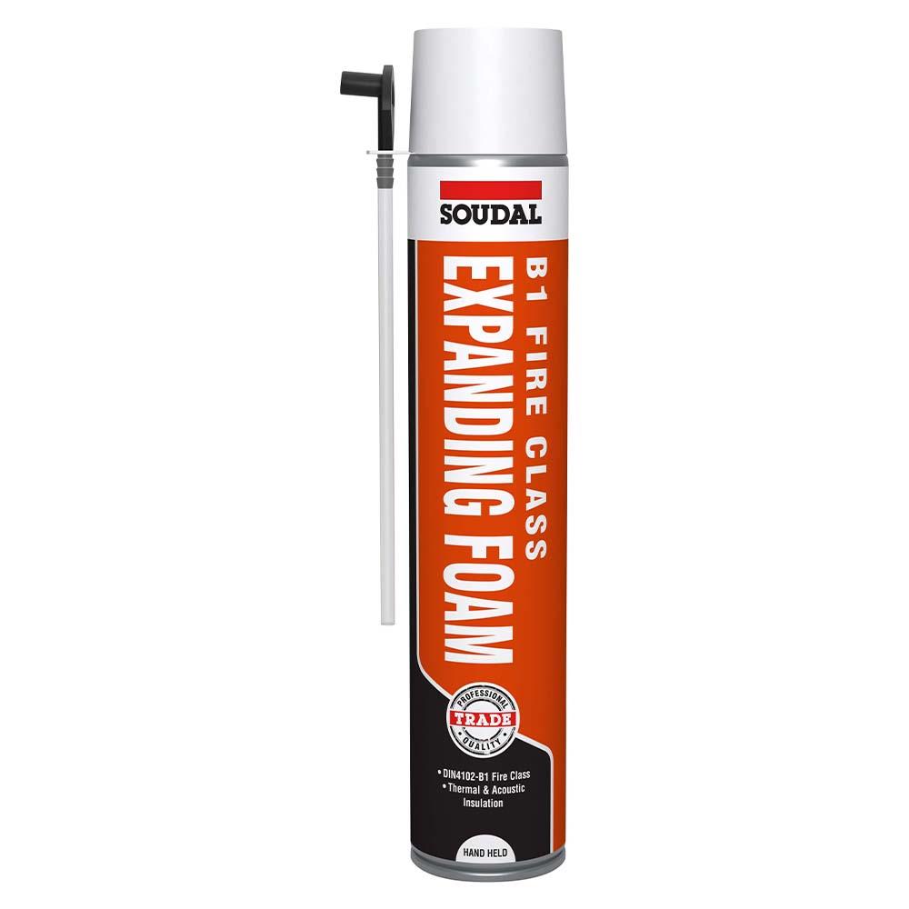 Soudal B1 Fire Class Expanding Foam Hand Held 750ml