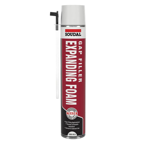 Soudal Handheld Expanding Foam Champagne 750ml