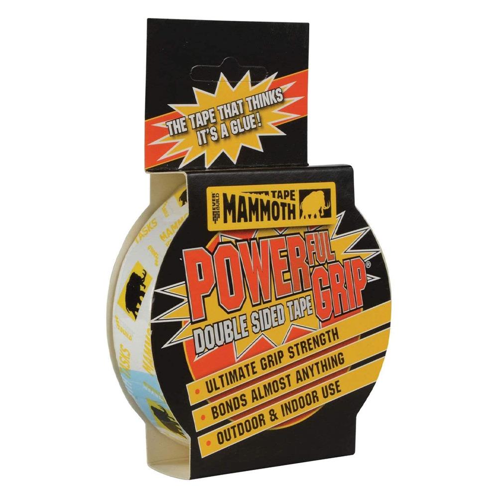 Everbuild Mammoth Powerful Grip Tape 12mm x 2.5m