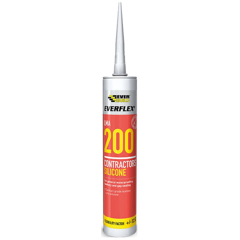 Everflex 200 Contractors LMA Silicone White 295ml