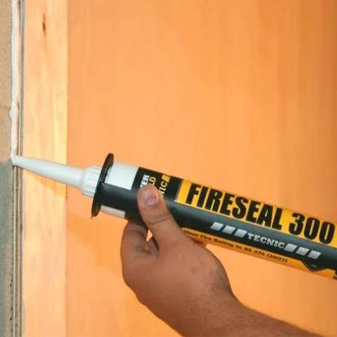 Everbuild Tecnic Fire Sealant 300 Grey 380ml
