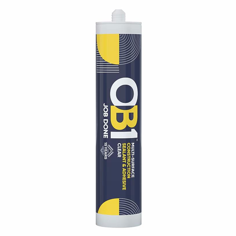 Bostik OB1 Sealant & Adhesive Clear 290ml