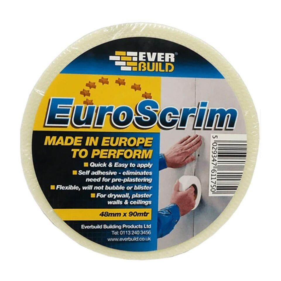 Everbuild EuroScrim Plasterboard Tape 48mm x 90m