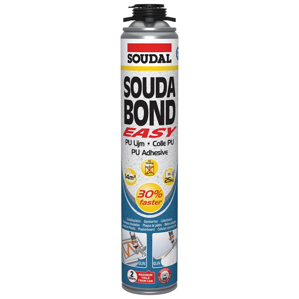 Soudabond Easy PU Adhesive Gun Grade Orange 750ml