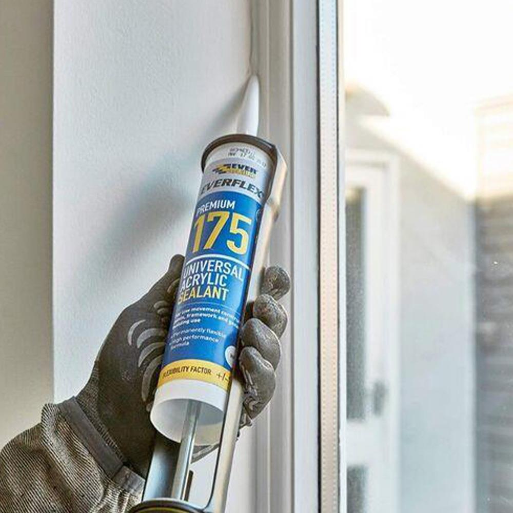 Everflex Premium 175 Universal Acrylic Sealant White 300ml
