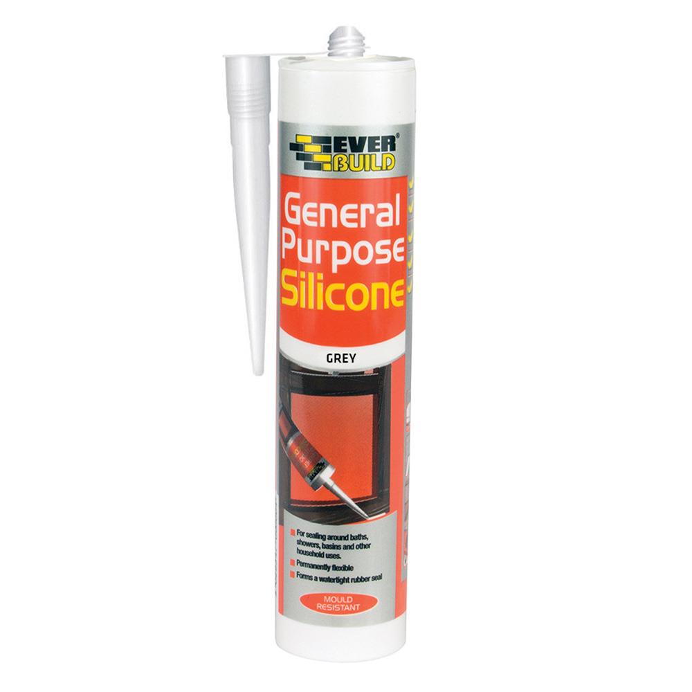 Everbuild General Purpose Silicone Grey 280ml