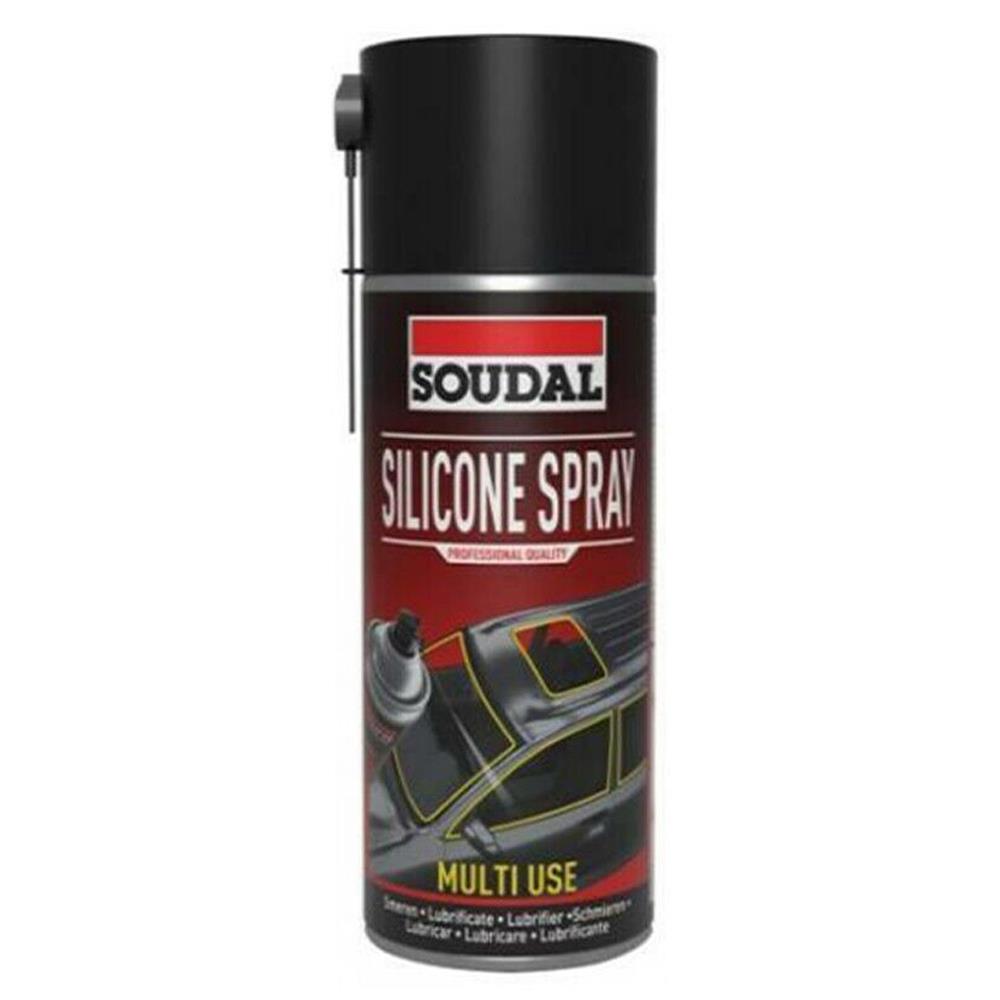 Soudal Silicone Spray Transparent 400ml