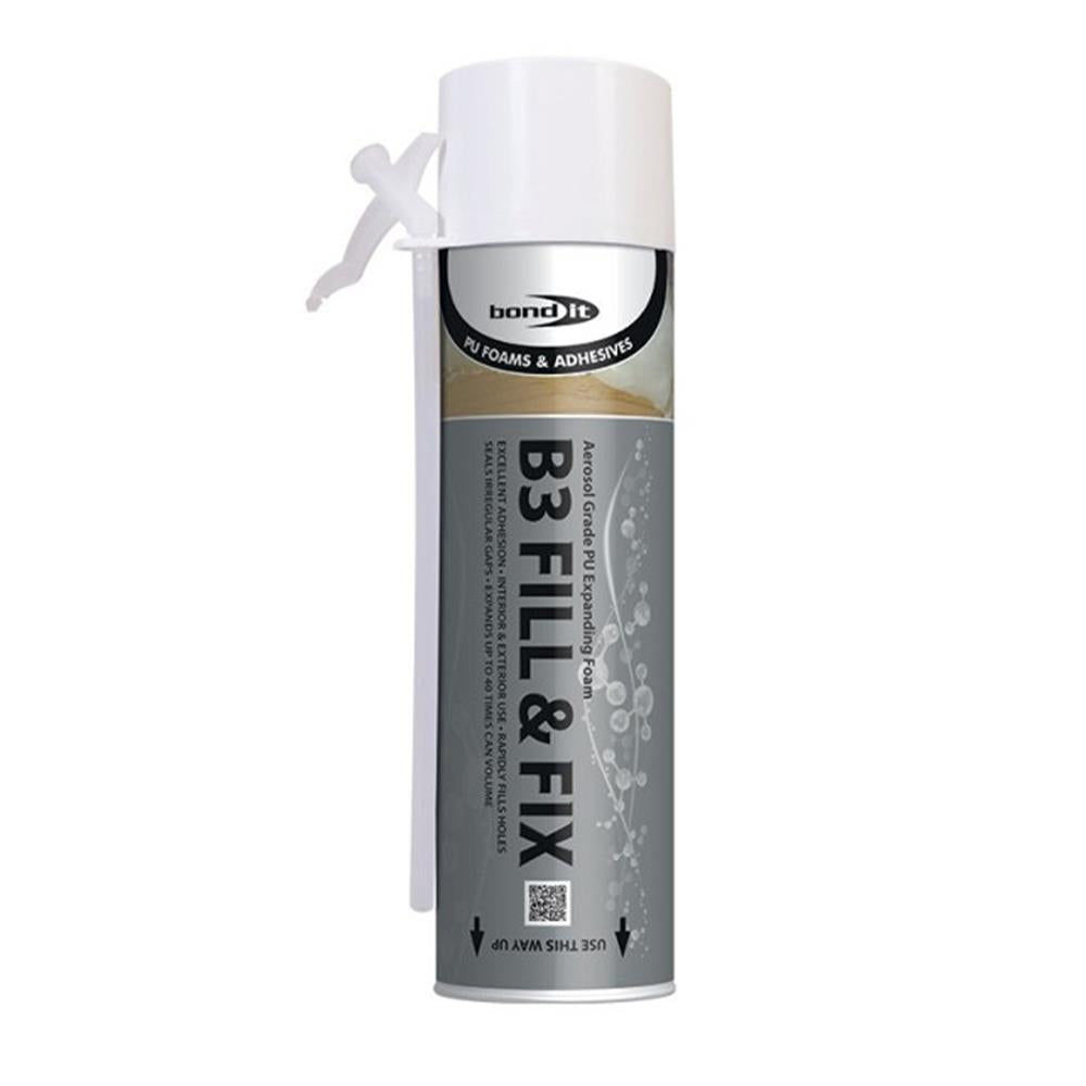 Bond It B3 Fill & Fix Expanding Foam Aerosol Beige 500ml