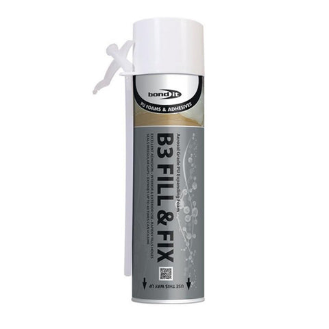 Bond It B3 Fill & Fix Expanding Foam Aerosol Beige 500ml