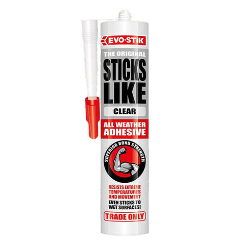 EVO-STIK Stick Like All Weather Adhesive Clear 290ml