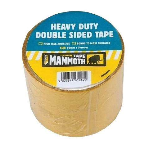 Everbuild Heavy Duty Double Sided Tape 50mm x 5m