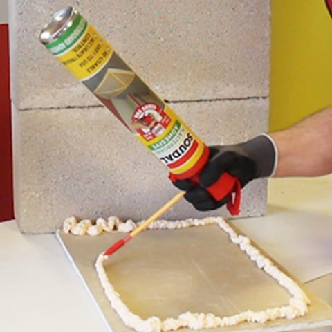 Soudal Plasterboard Adhesive Foam Gen 750ml