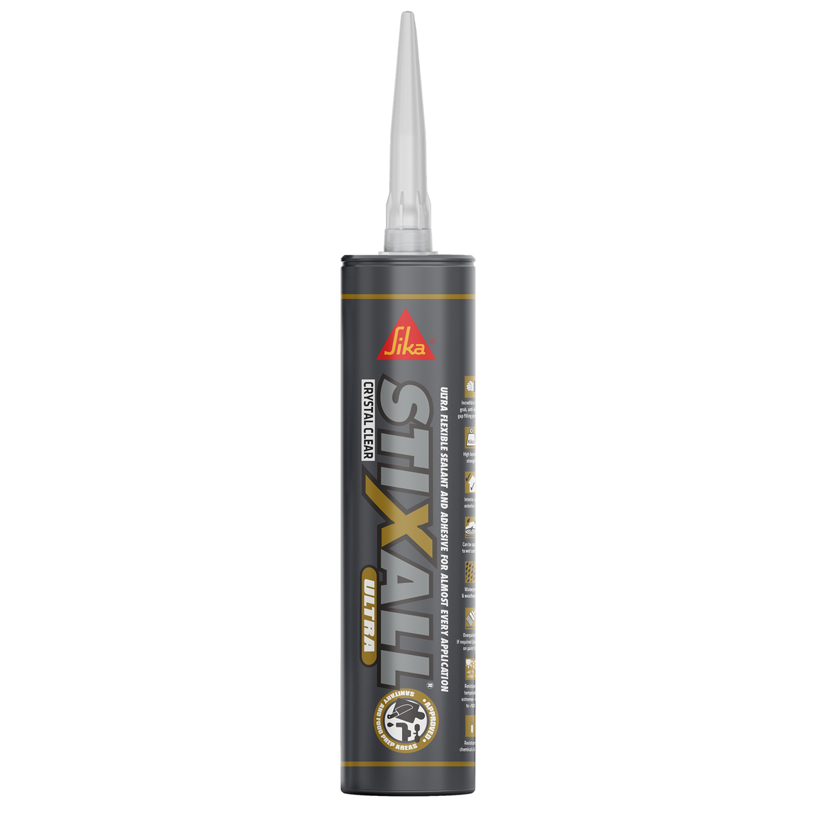 Sika Stixall Ultra Crystal Clear Adhesive & Sealant 300ml