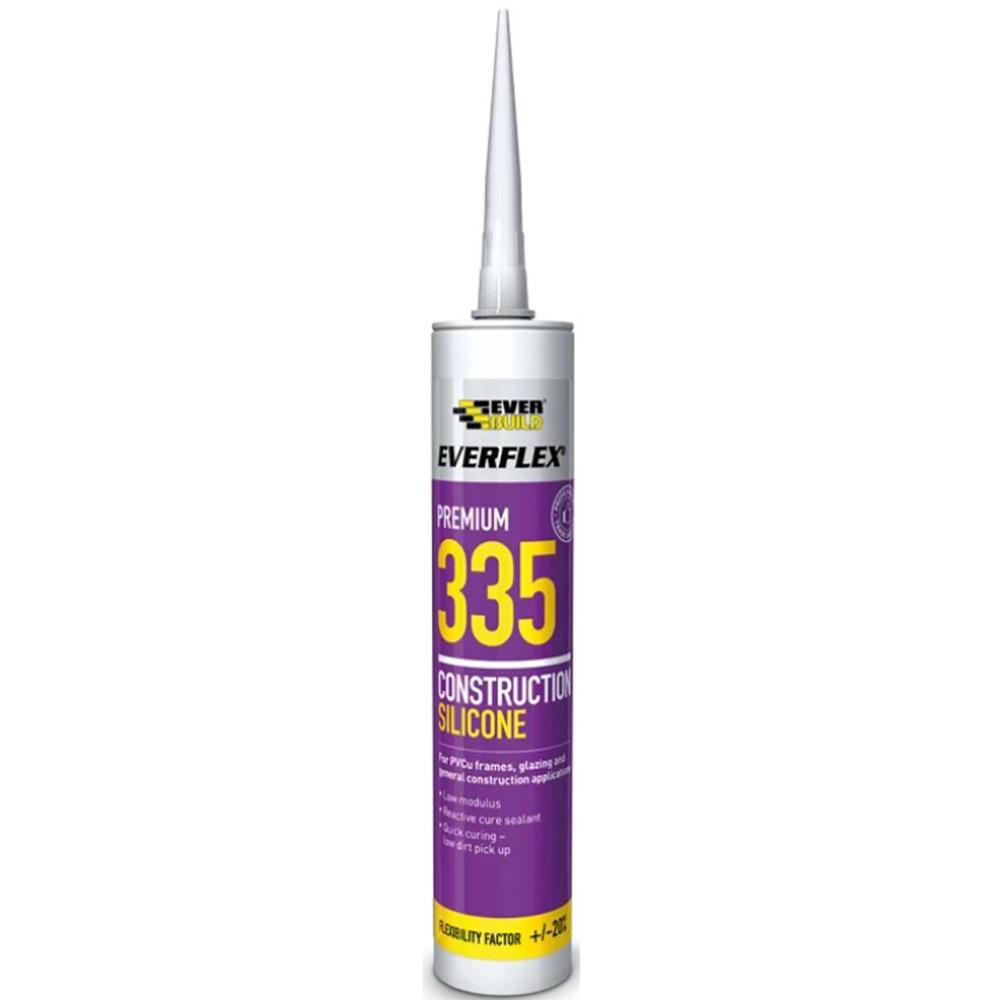 Everflex 335 Construction Silicone Grey 295ml