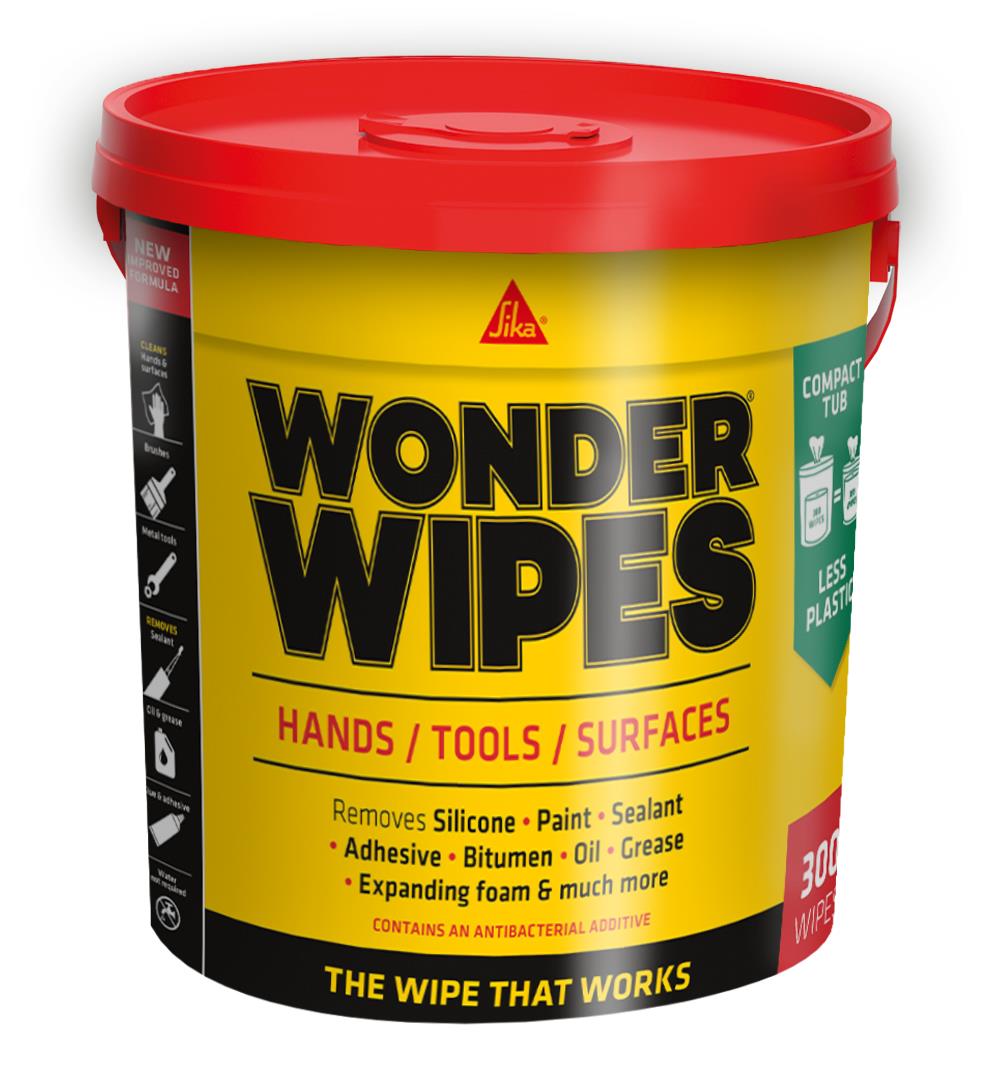 Sika Giant Wonder Wipes Tub (300 Wipes)