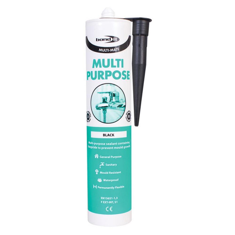 Bond It Multi-Mate GP Silicone Black EU3