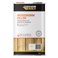 Everbuild Lumberjack Woodworm Killer Clear 5L