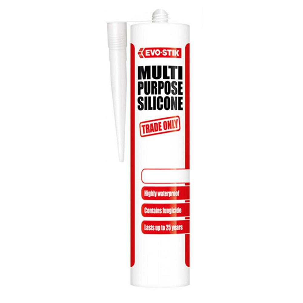 Evo-Stik Multi Purpose Silicone Sealant Black 280ml