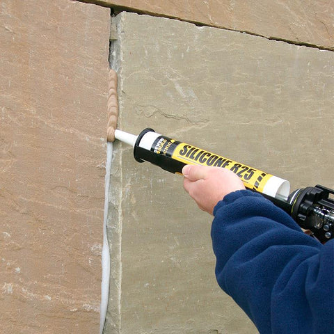 Everbuild Tecnic Silicone 825 Buff 380ml