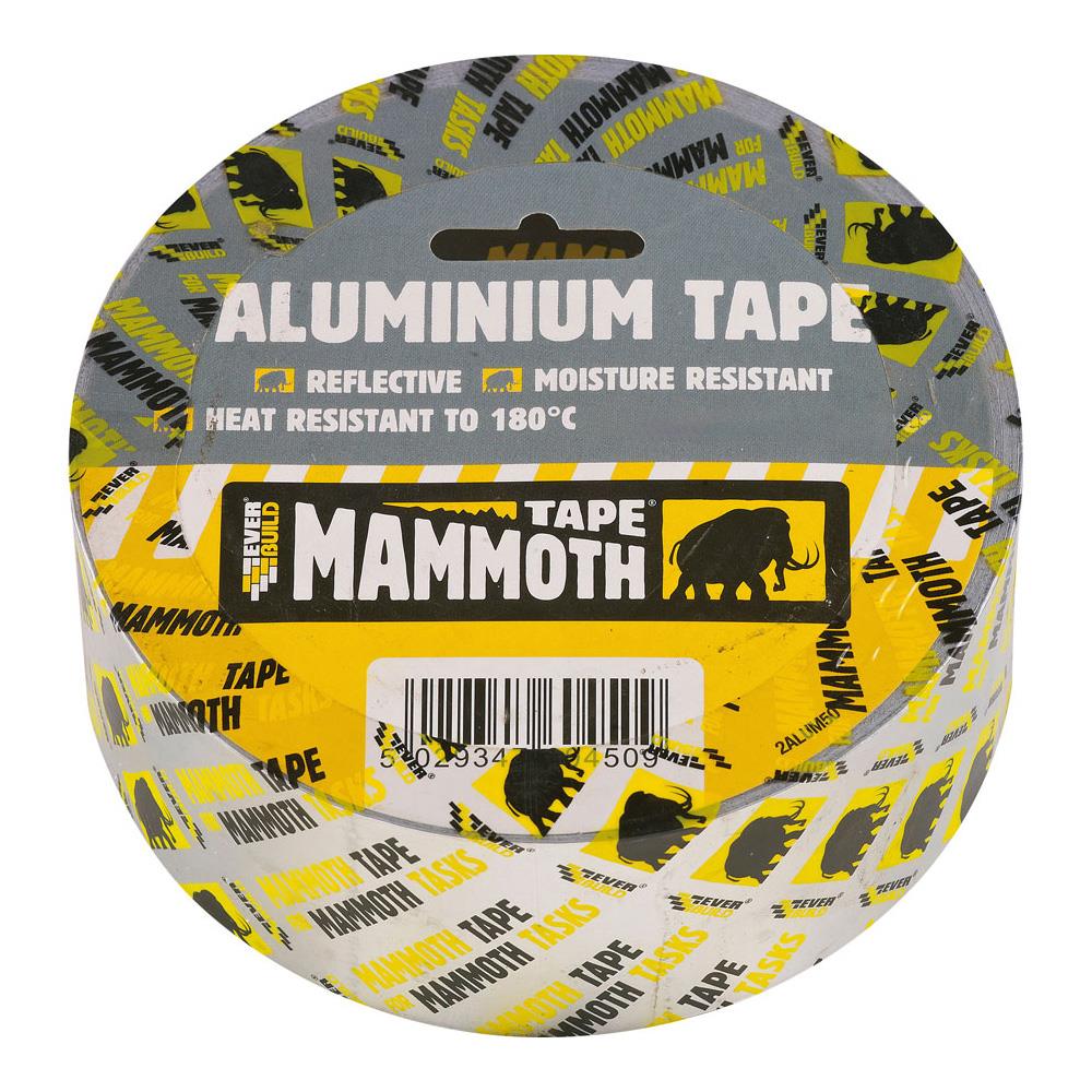 Everbuild Mammoth Aluminium Tape 50mm x 45m