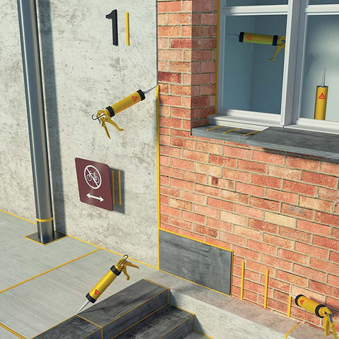 Sikaflex 11FC+ Adhesive & Sealing Compound Brown 300ml