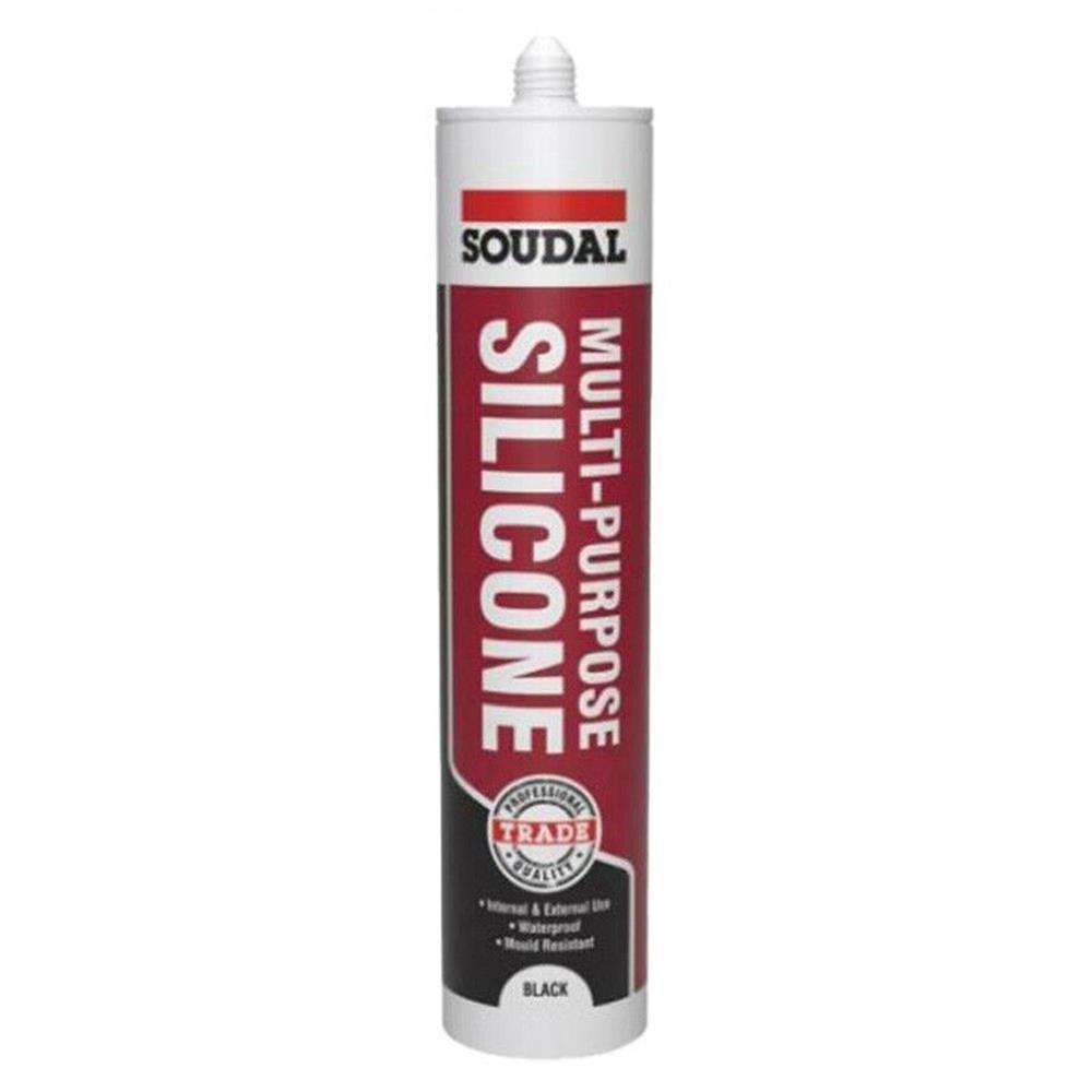 Soudal Trade Multi-Purpose Silicone Black 270ml