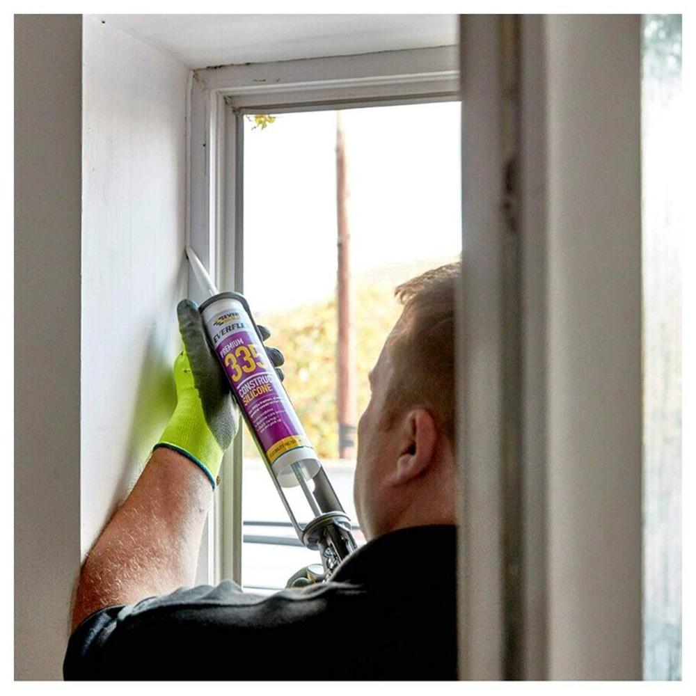 Everflex 335 Construction Silicone Brown 295ml