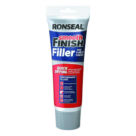 Ronseal Quick Drying Smooth Finish Filler White 330g