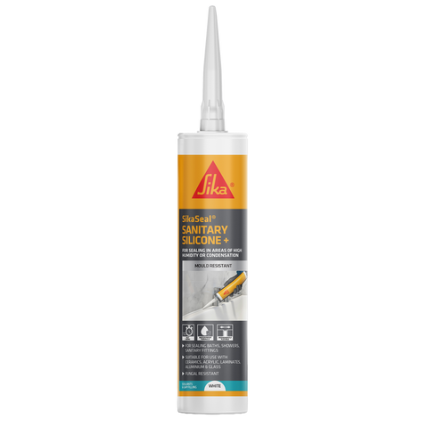 SikaSeal Sanitary Silicone + White
